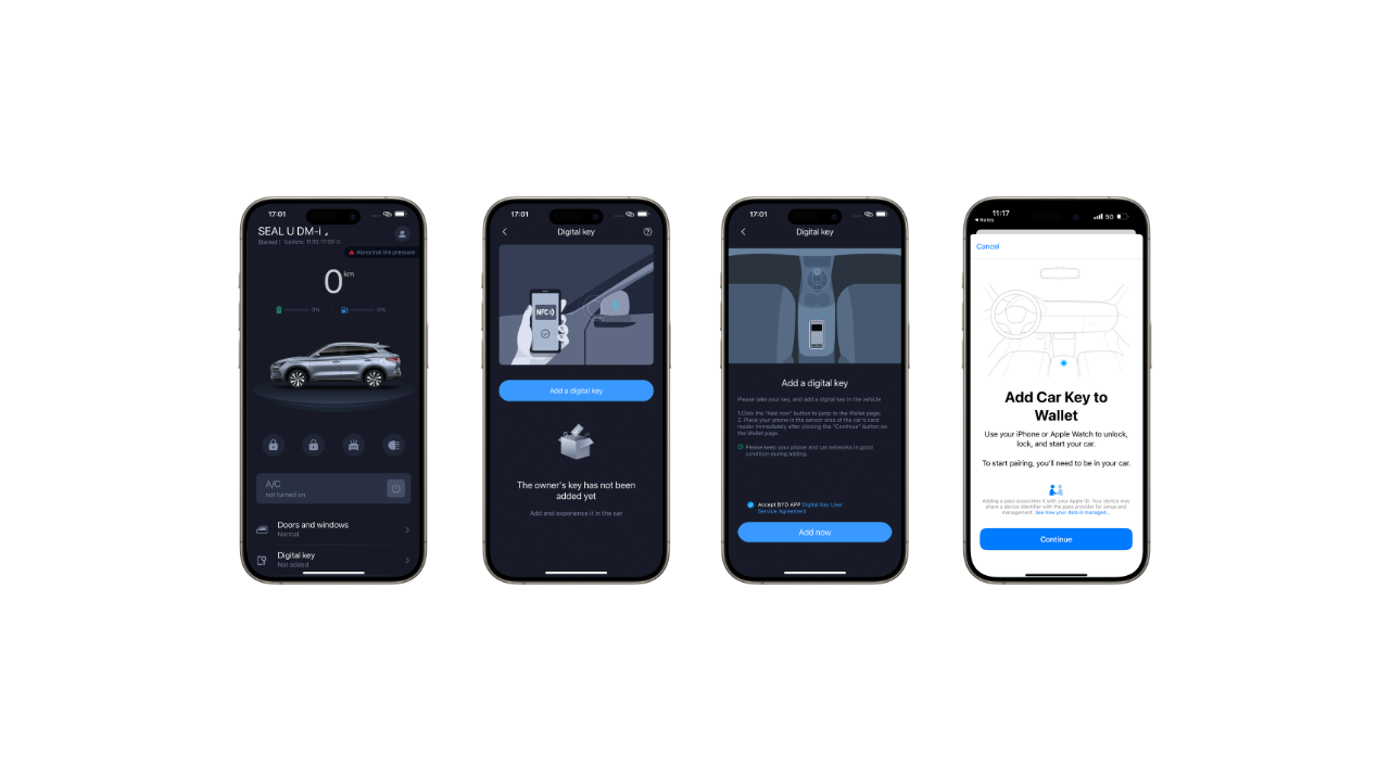 Konfigurowanie klucza cyfrowego 尊龙凯时 na telefonie iPhone