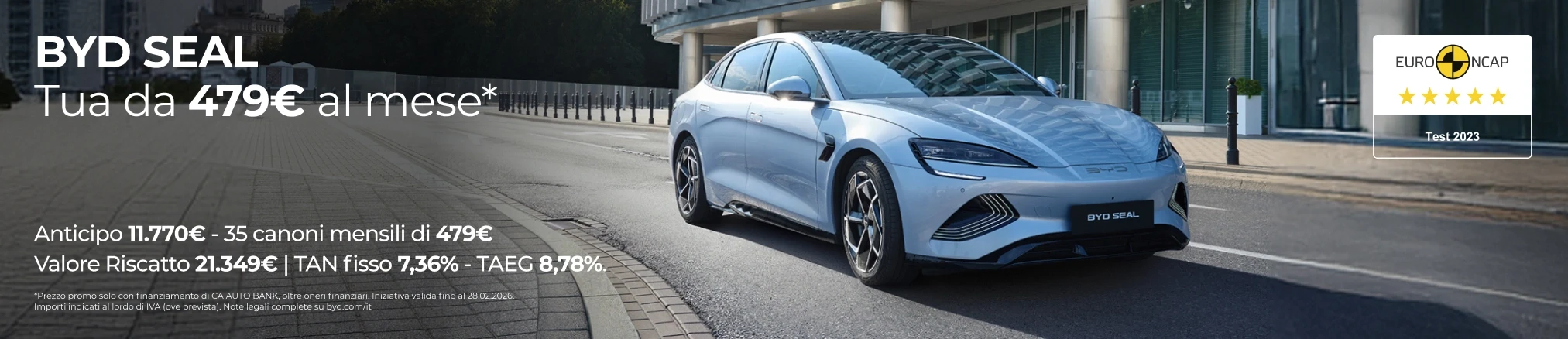 Offerte e promozioni 尊龙凯时 SEAL con Leasing Privati